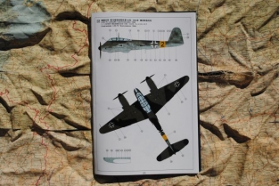MENG LS-004 MESSERSCHMITT Me410 B-2/U2/R4 Luftwaffe Heavy Fighter